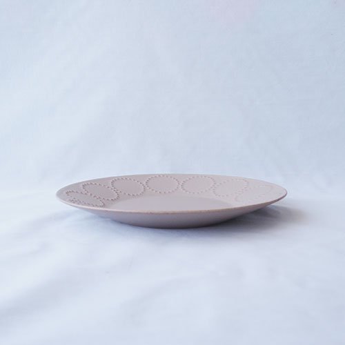 tambourine plate(大) light brown mina perhonen ミナペルホネン 