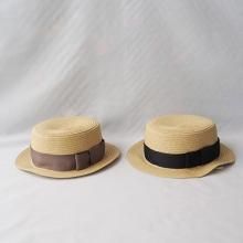 <img class='new_mark_img1' src='https://img.shop-pro.jp/img/new/icons20.gif' style='border:none;display:inline;margin:0px;padding:0px;width:auto;' />PAPER BRAID KANKAN HAT GRAY BEIGE/BLACK  S-M(48-52cmˡCHOCOLATE SOUP 祳졼ȥ