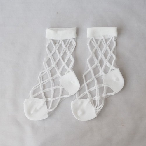 <img class='new_mark_img1' src='https://img.shop-pro.jp/img/new/icons7.gif' style='border:none;display:inline;margin:0px;padding:0px;width:auto;' />Transparent socks  off white 13-23EAST END HIGHLANDERS  ȥɥϥ