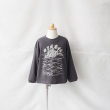 <img class='new_mark_img1' src='https://img.shop-pro.jp/img/new/icons16.gif' style='border:none;display:inline;margin:0px;padding:0px;width:auto;' />MIRAgE town long sleeve T charcoal   90-100  eLfinFolk エルフィンフォルク