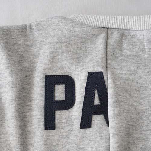 Mix College Crew Gray 95 135 The Park Shop ザパークショップ 人気ブランドの子供服通販 ことり Katvigbleu Horizon等の人気ブランドを取り扱い