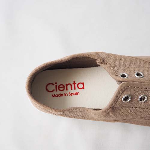 デッキシューズ beige/dyed 29-34(18-21cm) cienta シエンタ - こども