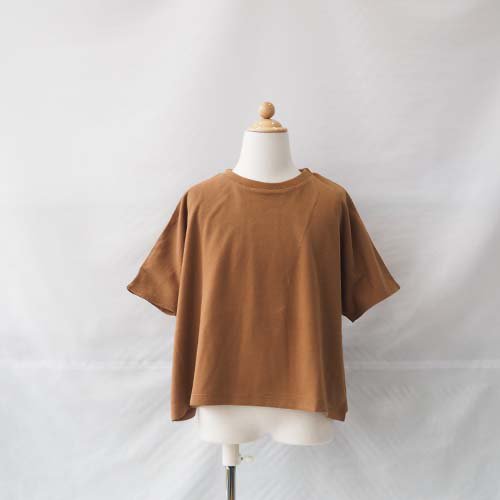 Dolman T-shirt Raw Umber 100-120 EAST END HIGHLANDERS イースト