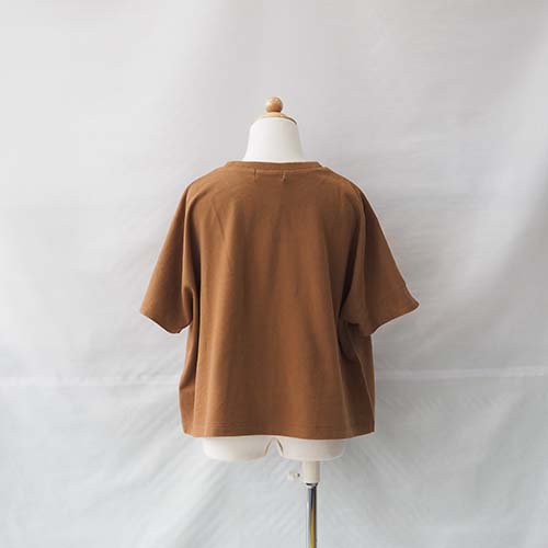 Dolman T-shirt Raw Umber 100-120 EAST END HIGHLANDERS イースト