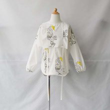 <img class='new_mark_img1' src='https://img.shop-pro.jp/img/new/icons16.gif' style='border:none;display:inline;margin:0px;padding:0px;width:auto;' />map pattern tunic shirt white map print    S-L(90-140)folk made եᥤ