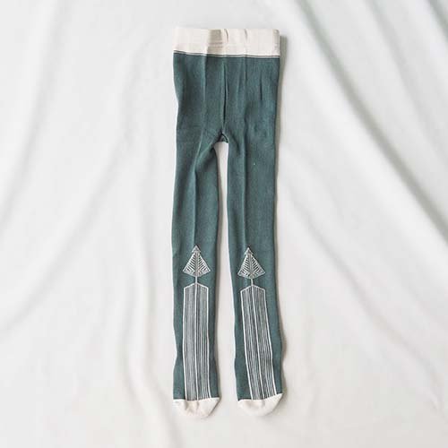 Abies tights sage green S-L(90-120) eLfinFolk エルフィンフォルク