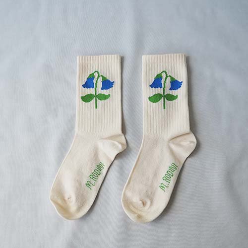 snow flower socks 3-pack 24-35(15-22cm) mini rodini ミニロディーニ