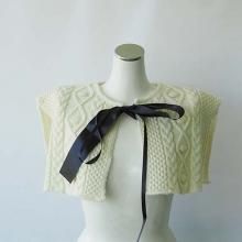 <img class='new_mark_img1' src='https://img.shop-pro.jp/img/new/icons16.gif' style='border:none;display:inline;margin:0px;padding:0px;width:auto;' />ALAN KNIT DETACHABLE COLLAR   WOMEN/F  IVORY  FRANKY GROW ե󥭡