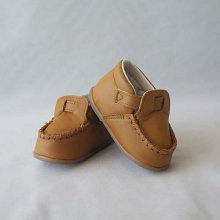 <img class='new_mark_img1' src='https://img.shop-pro.jp/img/new/icons7.gif' style='border:none;display:inline;margin:0px;padding:0px;width:auto;' />Baby Moccasin 　キャメル　 12.0-13.5ｃｍ  PEEP ZOOM  ピープズーム