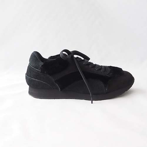fur sneakers black 23.5-25ｃｍ UNIONINI×NINOS - こどもふくと雑貨のセレクトショップ「ことり・ことり雑貨」
