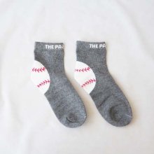 <img class='new_mark_img1' src='https://img.shop-pro.jp/img/new/icons7.gif' style='border:none;display:inline;margin:0px;padding:0px;width:auto;' />ANKLE BALL SOCKS gray S-M(14-24cm)   THE PARK SHOP  ѡå