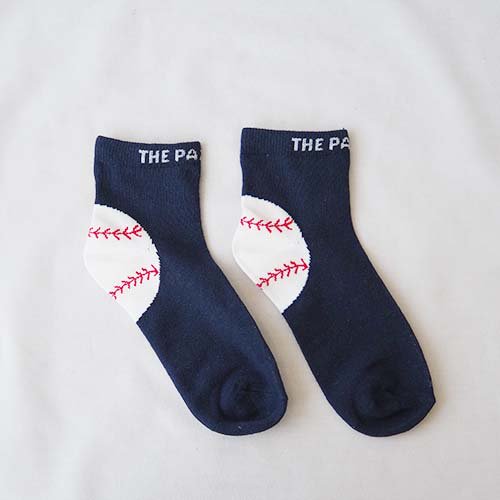 <img class='new_mark_img1' src='https://img.shop-pro.jp/img/new/icons7.gif' style='border:none;display:inline;margin:0px;padding:0px;width:auto;' />ANKLE BALL SOCKS navy S-M(14-24cm)   THE PARK SHOP  ザパークショップ