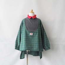 <img class='new_mark_img1' src='https://img.shop-pro.jp/img/new/icons16.gif' style='border:none;display:inline;margin:0px;padding:0px;width:auto;' />wrap collar shirt   green   S-LL(90-150)MOL