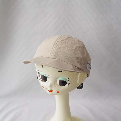 <img class='new_mark_img1' src='https://img.shop-pro.jp/img/new/icons7.gif' style='border:none;display:inline;margin:0px;padding:0px;width:auto;' />UVCUT NYLON BASIC  CAP  LT BEIGE  48-60　Arch&LINE(アーチ＆ライン）