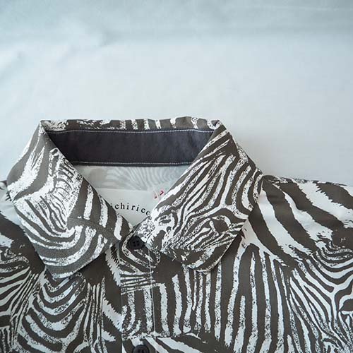 Real zebra TEX shirts オフホワイト L-XXL（115-150） michirico