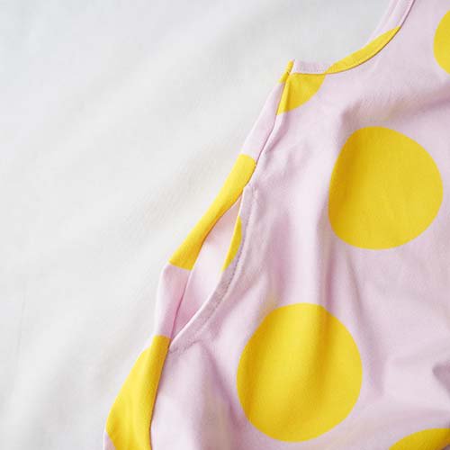 princess one-piece yellow dots S-L( 85-130) ZOZIO ゾジオ - こども