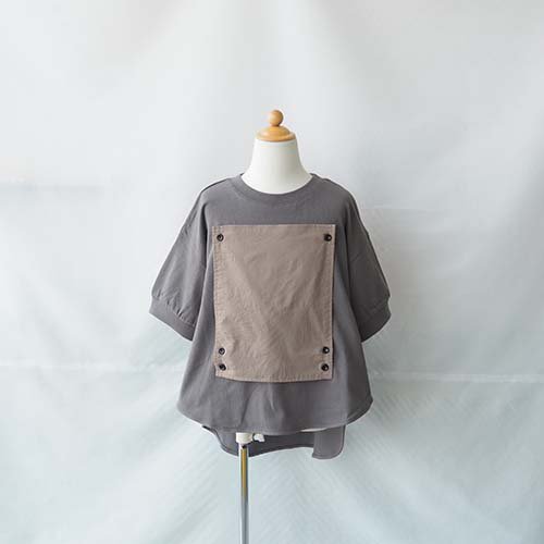 ユニフォルメTシャツ MD GRAY 90-120 6° vocaLe セスタヴォカーレ