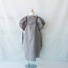 <img class='new_mark_img1' src='https://img.shop-pro.jp/img/new/icons16.gif' style='border:none;display:inline;margin:0px;padding:0px;width:auto;' />linen color gingham dress  mintbluebrown   S-L(90-140)folk made եᥤ
