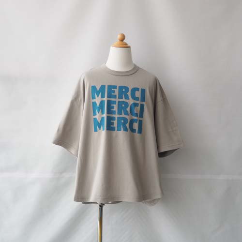 <img class='new_mark_img1' src='https://img.shop-pro.jp/img/new/icons7.gif' style='border:none;display:inline;margin:0px;padding:0px;width:auto;' />MERCY ６分袖 Tシャツ　GY　Ｓ-XL(90-160)　　FOV フォブ