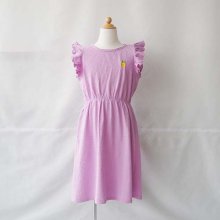 <img class='new_mark_img1' src='https://img.shop-pro.jp/img/new/icons16.gif' style='border:none;display:inline;margin:0px;padding:0px;width:auto;' />Ruffle sleeveDress  ORCHID  1-11Y   lotie kids