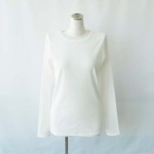 <img class='new_mark_img1' src='https://img.shop-pro.jp/img/new/icons16.gif' style='border:none;display:inline;margin:0px;padding:0px;width:auto;' />COTTON RIB C/N TEE  WHITE  2(155-165)Arch&LINE(饤