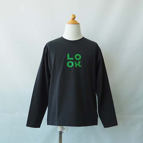 <img class='new_mark_img1' src='https://img.shop-pro.jp/img/new/icons7.gif' style='border:none;display:inline;margin:0px;padding:0px;width:auto;' />OG CLEAR COTTON LOOK TEE　 BLACK　XS-XL(85-145)　Arch&LINE(アーチ＆ライン）