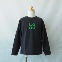 <img class='new_mark_img1' src='https://img.shop-pro.jp/img/new/icons16.gif' style='border:none;display:inline;margin:0px;padding:0px;width:auto;' />OG CLEAR COTTON LOOK TEE BLACK1(145-155)Arch&LINE(饤