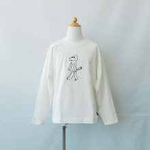 <img class='new_mark_img1' src='https://img.shop-pro.jp/img/new/icons16.gif' style='border:none;display:inline;margin:0px;padding:0px;width:auto;' />OG CLEAR COTTON POPO TEE WHITE1(145-155)Arch&LINE(饤