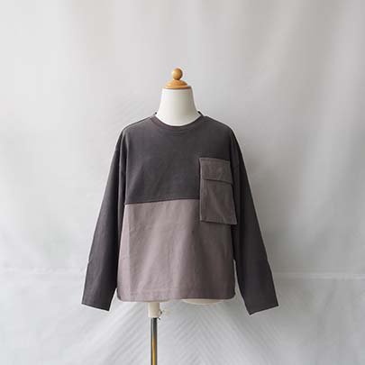 バローネTシャツ CHARCOAL 100-120 6° vocaLe セスタヴォカーレ