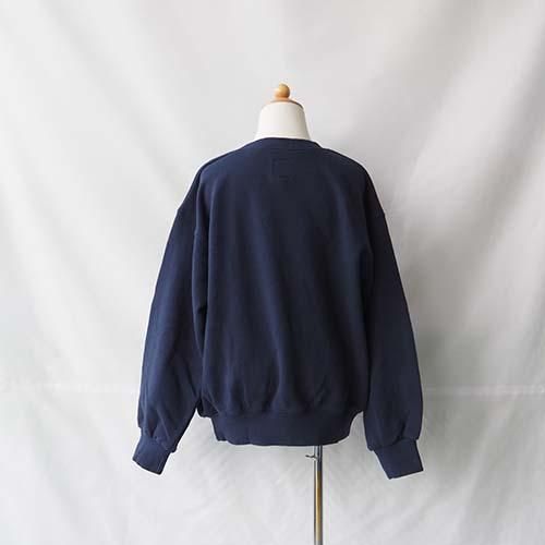 ハピネス刺繍BIGスウェット NV 80-140 Ocean&Ground オーシャン
