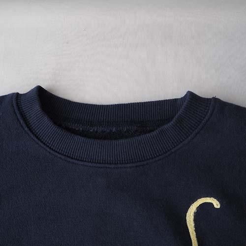 GU ニューヨークシティ刺繍トレーナー XL ネイビー - メルカリ