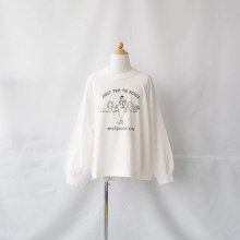 <img class='new_mark_img1' src='https://img.shop-pro.jp/img/new/icons7.gif' style='border:none;display:inline;margin:0px;padding:0px;width:auto;' />First Trip ビッグ L/S Tシャツ　WH　Ｓ-XL(90-160)　　FOV フォブ