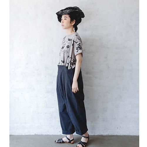 michirico オーバーオール Mサイズ Cordura nylon overalls ブラック M michirico ミチリコ