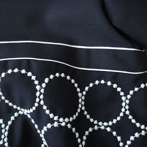tambourine navy×white 160 mina perhonen ミナペルホネン