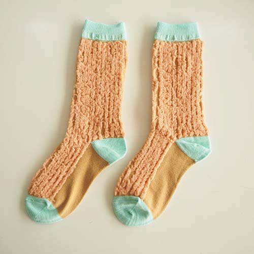 <img class='new_mark_img1' src='https://img.shop-pro.jp/img/new/icons7.gif' style='border:none;display:inline;margin:0px;padding:0px;width:auto;' />THEE-D LINE SOCKS ORANGE  LL(9-12歳)　 FRANKY GROW フランキーグロウ