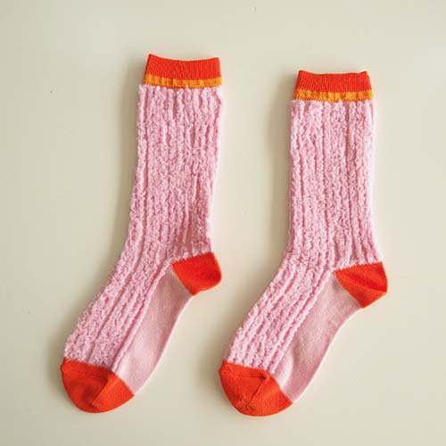 <img class='new_mark_img1' src='https://img.shop-pro.jp/img/new/icons7.gif' style='border:none;display:inline;margin:0px;padding:0px;width:auto;' />THEE-D LINE SOCKS PINK　 LL(9-12歳)　 FRANKY GROW フランキーグロウ