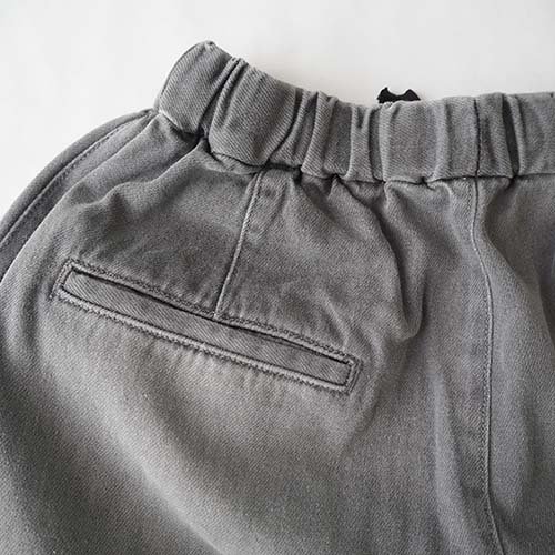 Denim Ballon Pants BLACK L-XL（135-150/150-） GRIS グリ -  こどもふくと雑貨のセレクトショップ「ことり・ことり雑貨」