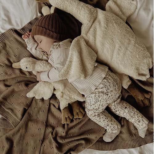 Cuddly animal Goose white small SENGER Naturwelt - こどもふくと