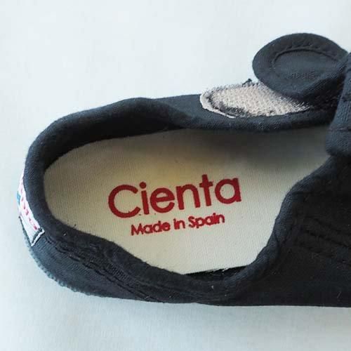 Tストラップ/dyed Negro 23-32（14-20cm） cienta シエンタ