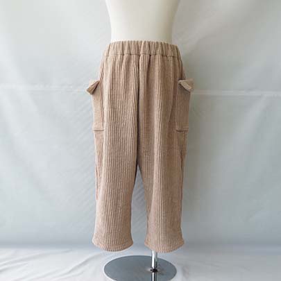 <img class='new_mark_img1' src='https://img.shop-pro.jp/img/new/icons16.gif' style='border:none;display:inline;margin:0px;padding:0px;width:auto;' />knit corduroy sarouel pants   ɥ١塡 L-XXL(115-150)michirico  ߥꥳ