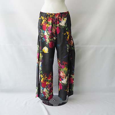 <img class='new_mark_img1' src='https://img.shop-pro.jp/img/new/icons7.gif' style='border:none;display:inline;margin:0px;padding:0px;width:auto;' />FAKEFLOWER ribbon pants   BKF   RBT*Co