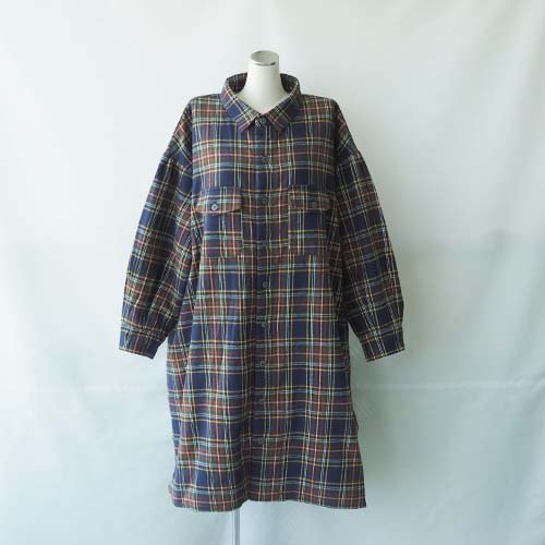 <img class='new_mark_img1' src='https://img.shop-pro.jp/img/new/icons7.gif' style='border:none;display:inline;margin:0px;padding:0px;width:auto;' />Big flannel shirts check coat F  ͥӡåmichirico ߥꥳ