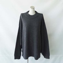 <img class='new_mark_img1' src='https://img.shop-pro.jp/img/new/icons7.gif' style='border:none;display:inline;margin:0px;padding:0px;width:auto;' />merino wide back york knit  charcoal  1MOUN TEN. ޥƥ