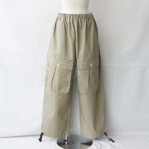 <img class='new_mark_img1' src='https://img.shop-pro.jp/img/new/icons7.gif' style='border:none;display:inline;margin:0px;padding:0px;width:auto;' />big pocket pants     khaki  S-M155-165ˡUNIONINI˥ˡ