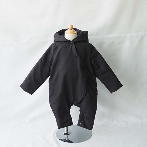 <img class='new_mark_img1' src='https://img.shop-pro.jp/img/new/icons7.gif' style='border:none;display:inline;margin:0px;padding:0px;width:auto;' />Baby jumper suit black XS( 80 KoQueLiKoꥳ