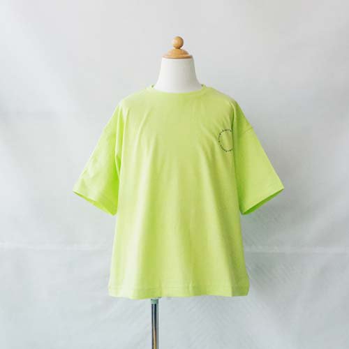 <img class='new_mark_img1' src='https://img.shop-pro.jp/img/new/icons7.gif' style='border:none;display:inline;margin:0px;padding:0px;width:auto;' />Over sised Printed T-shirt  Neon Green   100-120EAST END HIGHLANDERS  ȥɥϥ