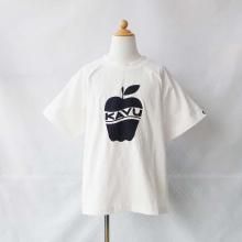 <img class='new_mark_img1' src='https://img.shop-pro.jp/img/new/icons16.gif' style='border:none;display:inline;margin:0px;padding:0px;width:auto;' />K's  Apple Tee  white  S-L(100-140)KAVU -