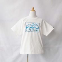 <img class='new_mark_img1' src='https://img.shop-pro.jp/img/new/icons16.gif' style='border:none;display:inline;margin:0px;padding:0px;width:auto;' />K's  ADVENTURE LOGO Tee  white  S-L(100-140)KAVU -