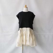 <img class='new_mark_img1' src='https://img.shop-pro.jp/img/new/icons7.gif' style='border:none;display:inline;margin:0px;padding:0px;width:auto;' />heart song  dress  black LL(140-155)folk made եᥤ