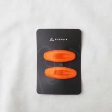 <img class='new_mark_img1' src='https://img.shop-pro.jp/img/new/icons7.gif' style='border:none;display:inline;margin:0px;padding:0px;width:auto;' />OVAL NEON  SLEEP PIN   2PCS   ORANGE  bibmilk